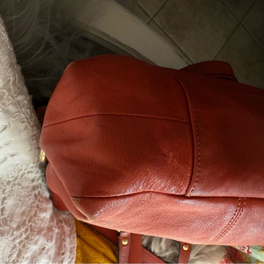 COACH‎ Leather Bag tote “Ashley”#F1261-19243 compartments crossbody satchel EUC - Picture 12 of 17